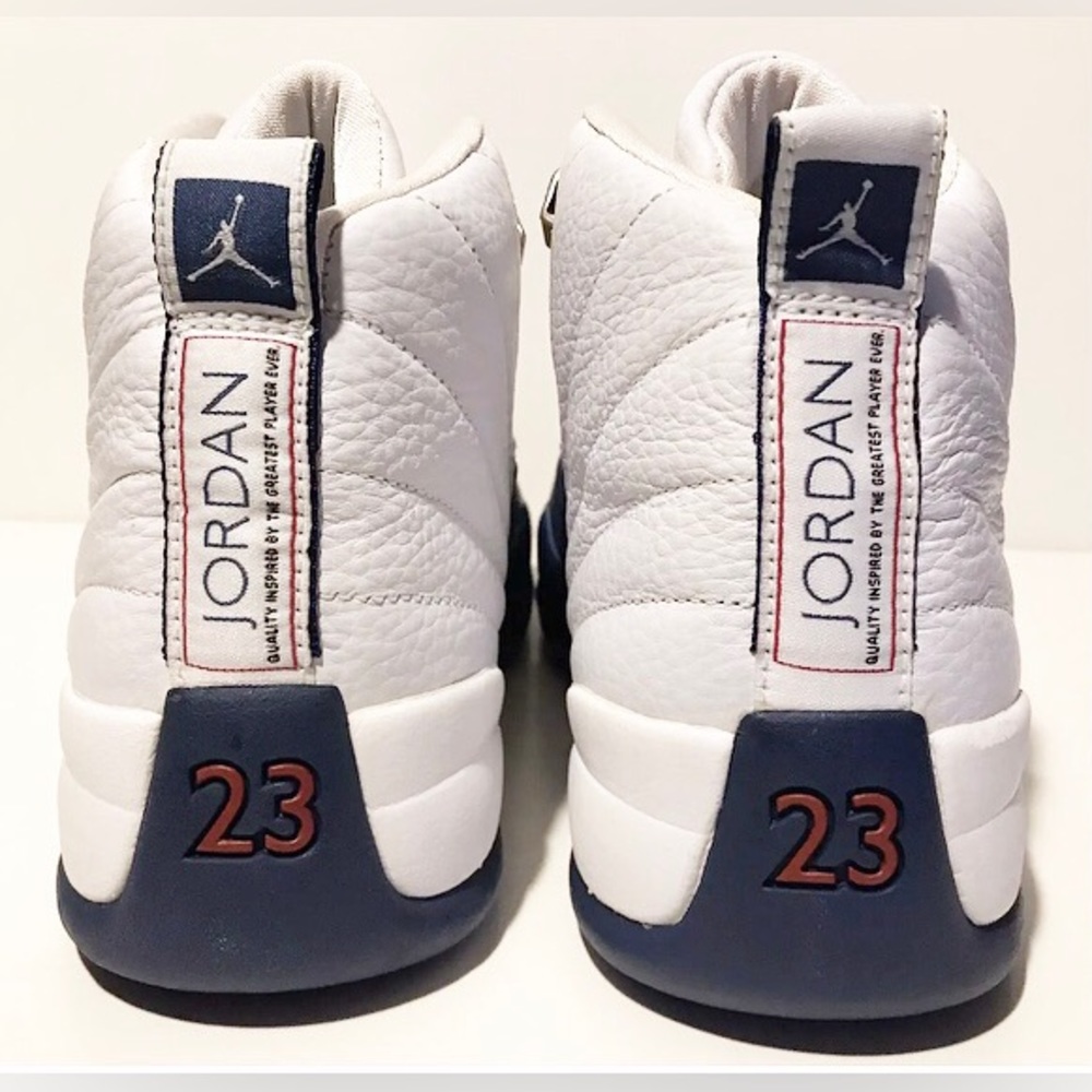 NEW DS 2004 NIKE AIR JORDAN 12 XII FRENCH BLUE Sz 10 Supreme I III IV VI VII XI - Picture 7 of 14